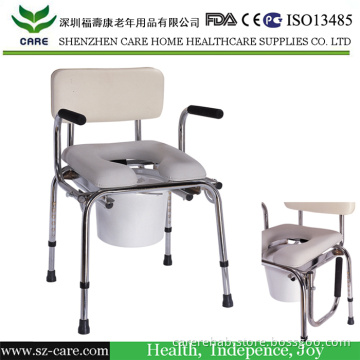 Soft Cushion Commode Chair